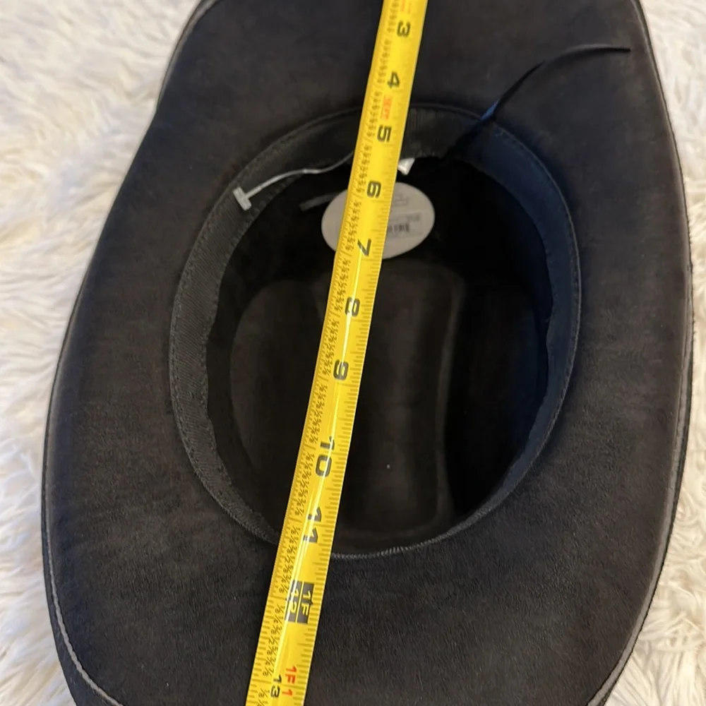 NWT Altar’s State Black Embellished Cowboy girl hat